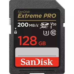 Flash Memory SanDisk 128GB UHS-I U3 V30 SDSDXXD-128G-GN4IN