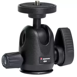 Statīva galva Manfrotto MH494-BH Melns alumīnijs 1/4" bumba