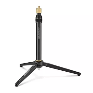 Tripod Manfrotto MKPROVR for digital/film cameras, 3‑leg, 290 mm max height, 2 kg load, Black/Gold