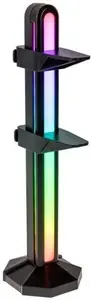GPU atbalsts Lamptron GPU Halter ARGB — melns