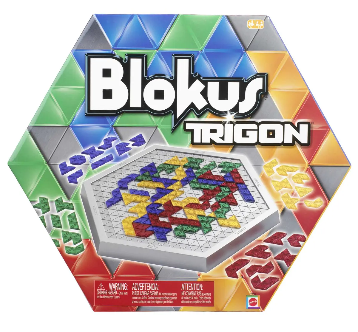 Mattel Games Blokus Trigon Galda spēle