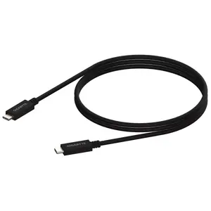 GIGABYTE USB Type-C Cable USB kabelis USB 3.2 Gen 2 (3.1 Gen 2) 1 m USB C Melns