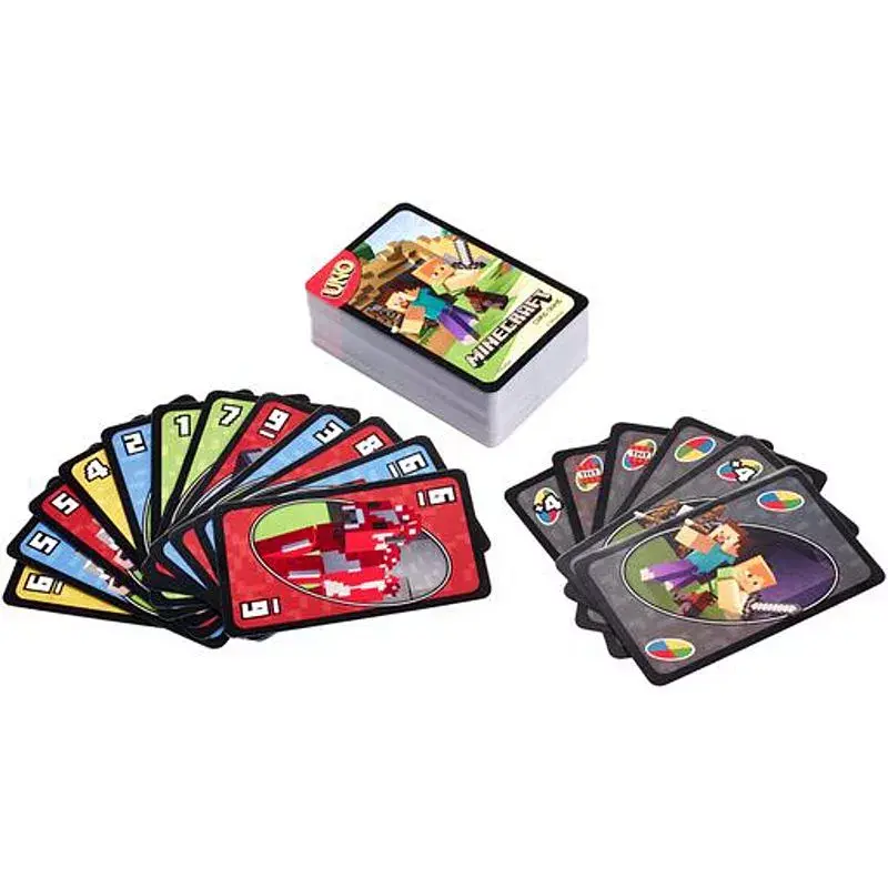 Kāršu spēle MATTEL Games UNO Minecraft Photo 2