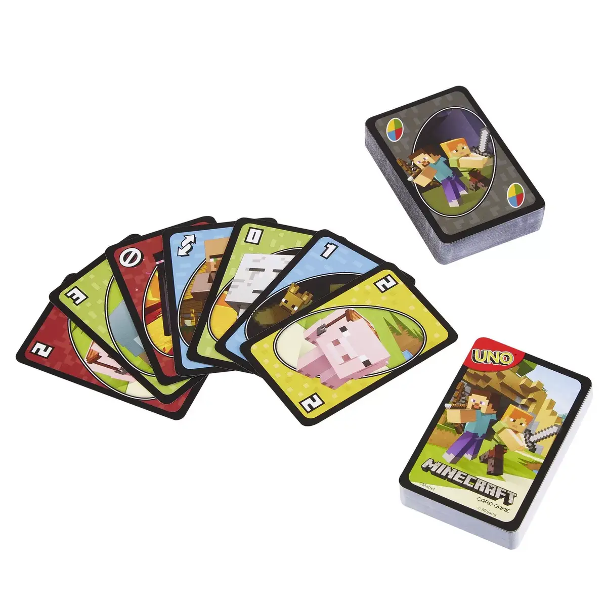 Kāršu spēle MATTEL Games UNO Minecraft Photo 4