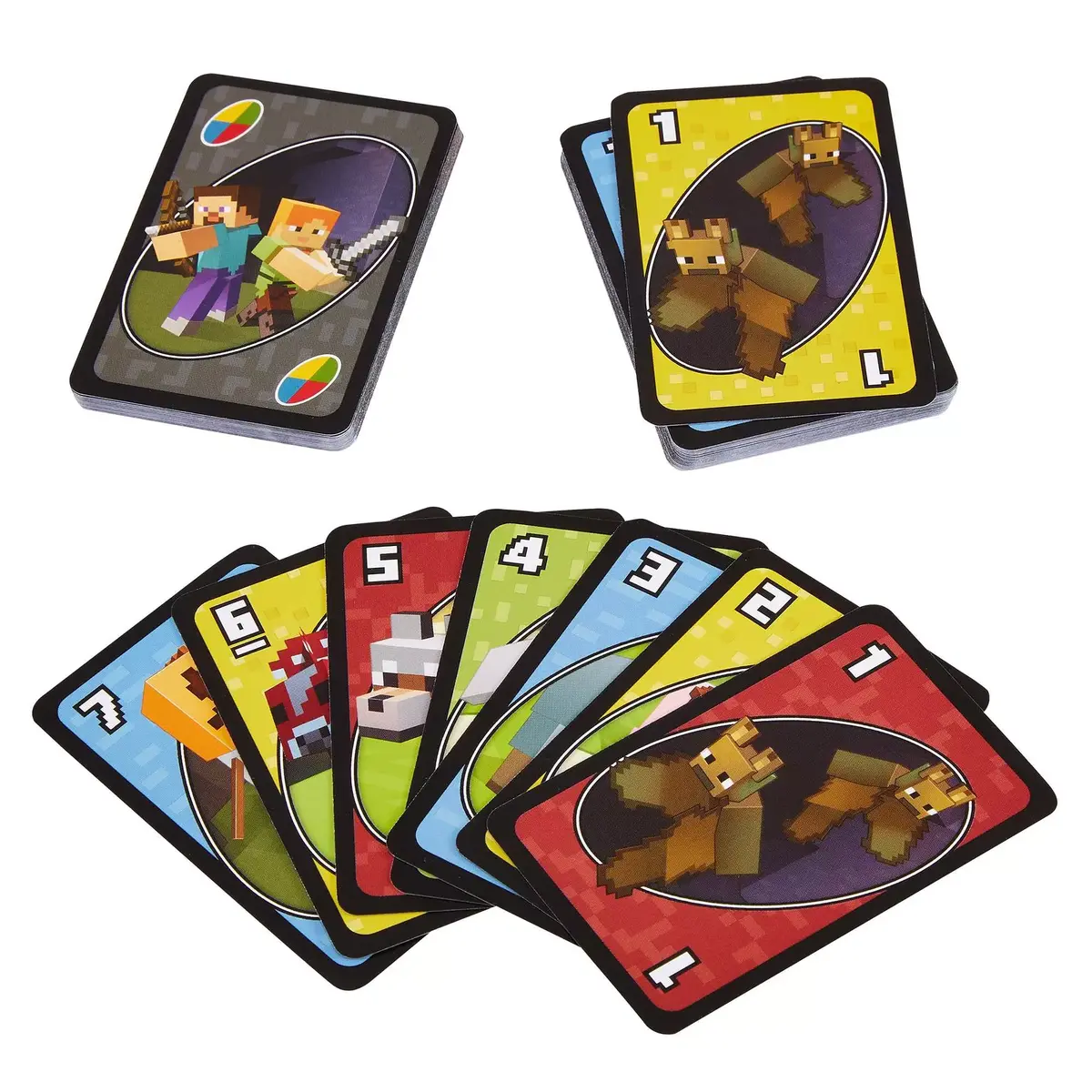 Kāršu spēle MATTEL Games UNO Minecraft Photo 5