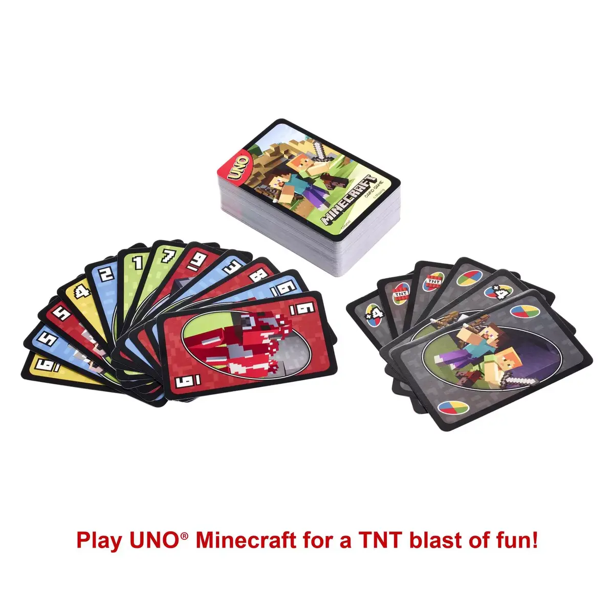 Kāršu spēle MATTEL Games UNO Minecraft Photo 7
