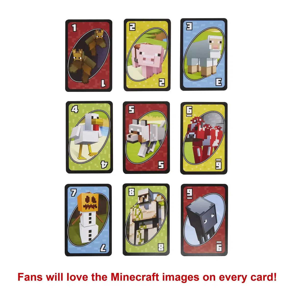 Kāršu spēle MATTEL Games UNO Minecraft Photo 8