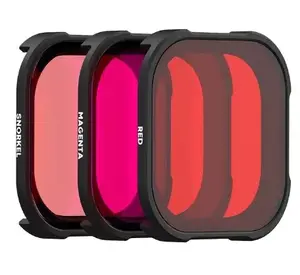 Kameru objektīva filtrs PolarPro H9-1016 3 gab Melns Magenta Sarkans
