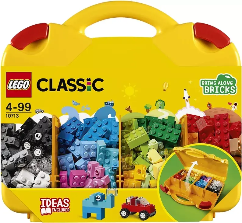 LEGO Classic Creative Suitcase 10713 — 1500 деталей Photo 4