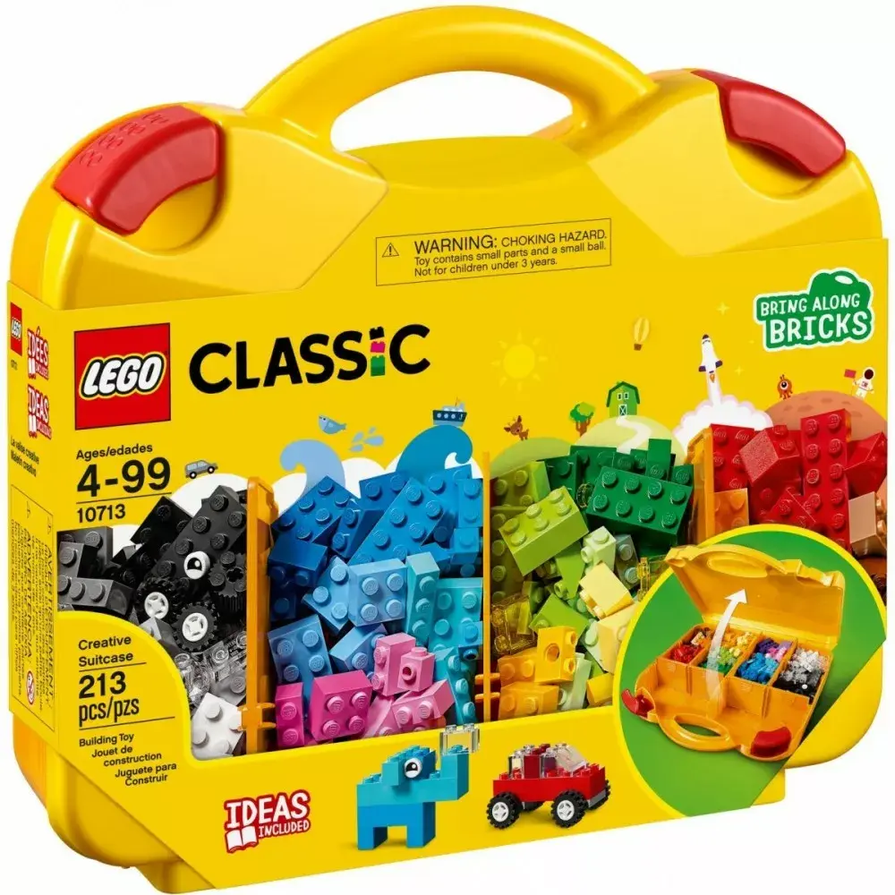 LEGO Classic Creative Suitcase 10713 — 1500 деталей Photo 1