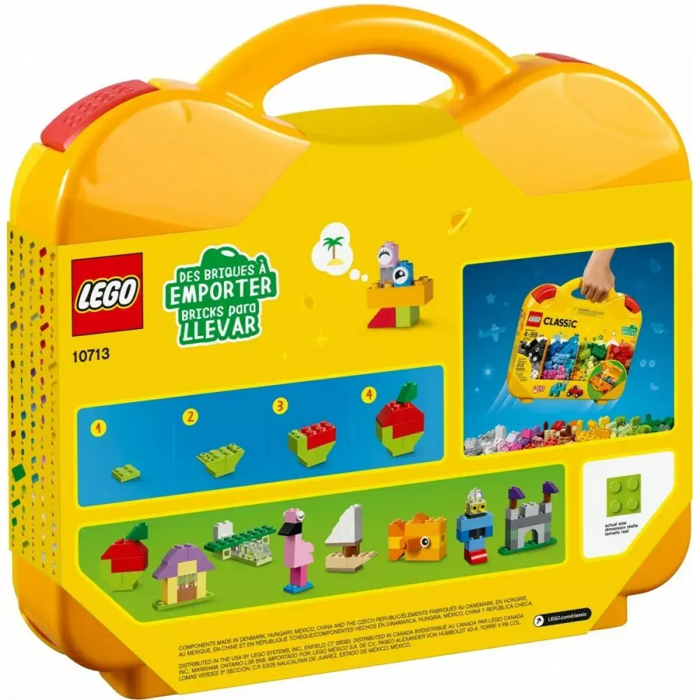 LEGO Classic Creative Suitcase 10713 — 1500 деталей Photo 5