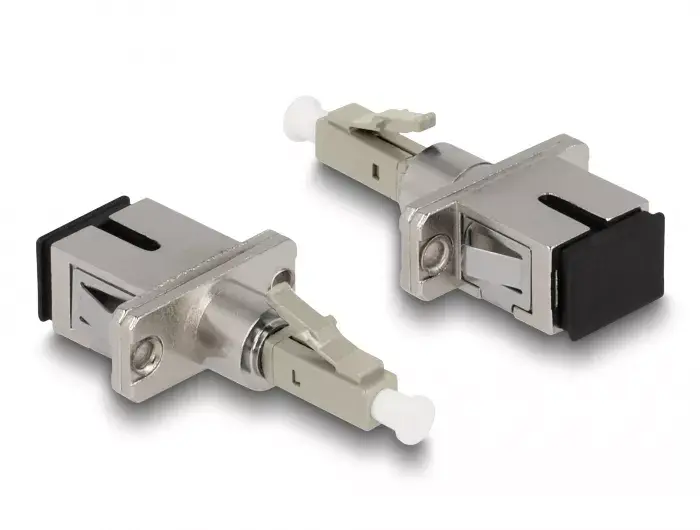DeLOCK Optical Fiber Hybrid Coupler LC Simplex male to SC Simplex female Photo 2