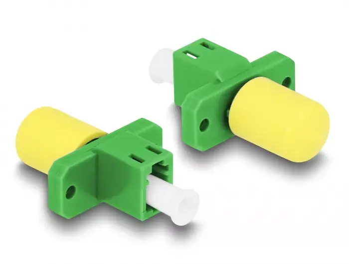 DeLOCK Optical Fiber Hybrid Coupler LC ST Photo 2