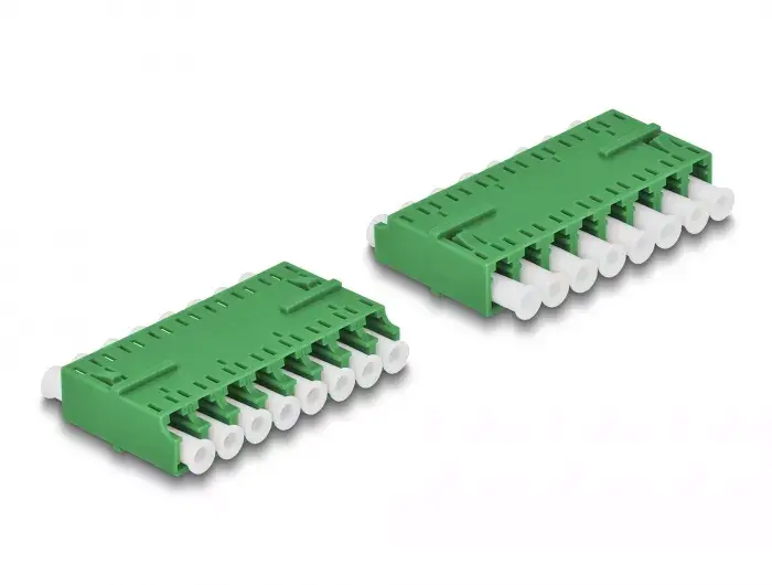 DeLOCK Optical Fiber Coupler HD LC Octuplex Photo 2