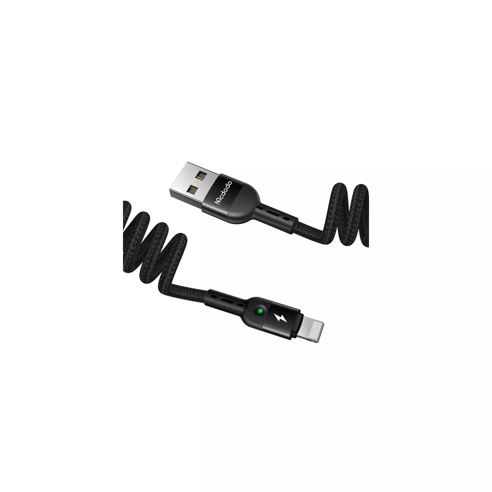 Mcdodo USB to Lightning Cable Spring 1.8m CA-6410 (Black