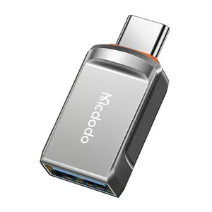 Переходник с USB 3.0 на USB-C, Mcdodo OT-8730 (серый)