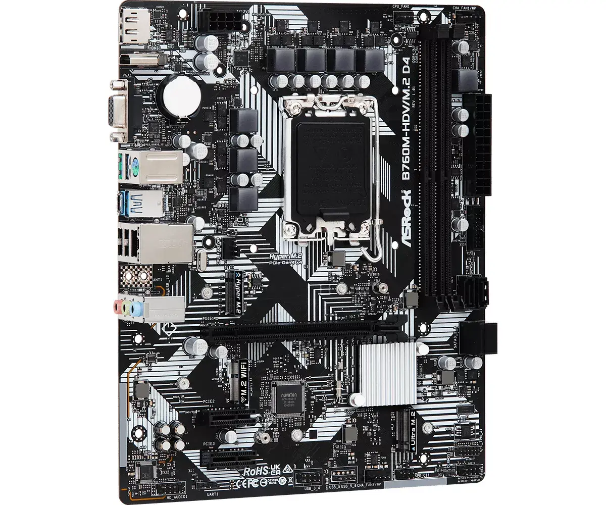 Motherboard Asrock B760M-HDV/M.2 D4, code Photo 5