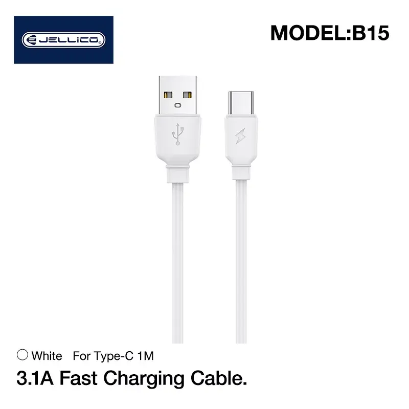 Кабель USB-C Jellico B15 1 м Photo 2