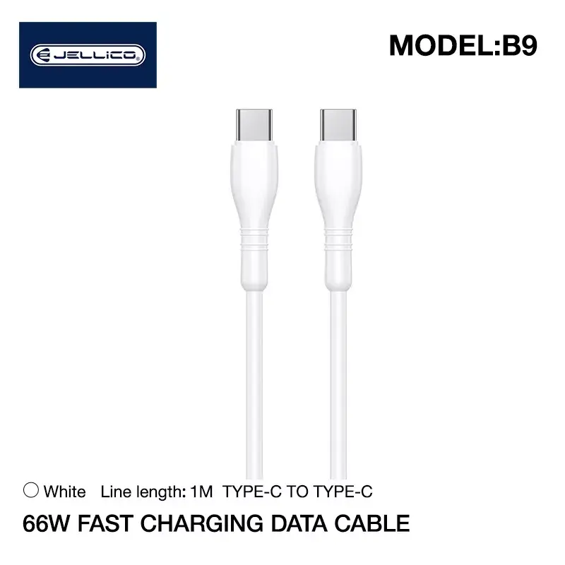 USB-C uz USB-C Jellico B9 66W PD 1 m Photo 2