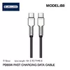 USB-C Charger Cable Jellico B8 66W 1 m Photo 2