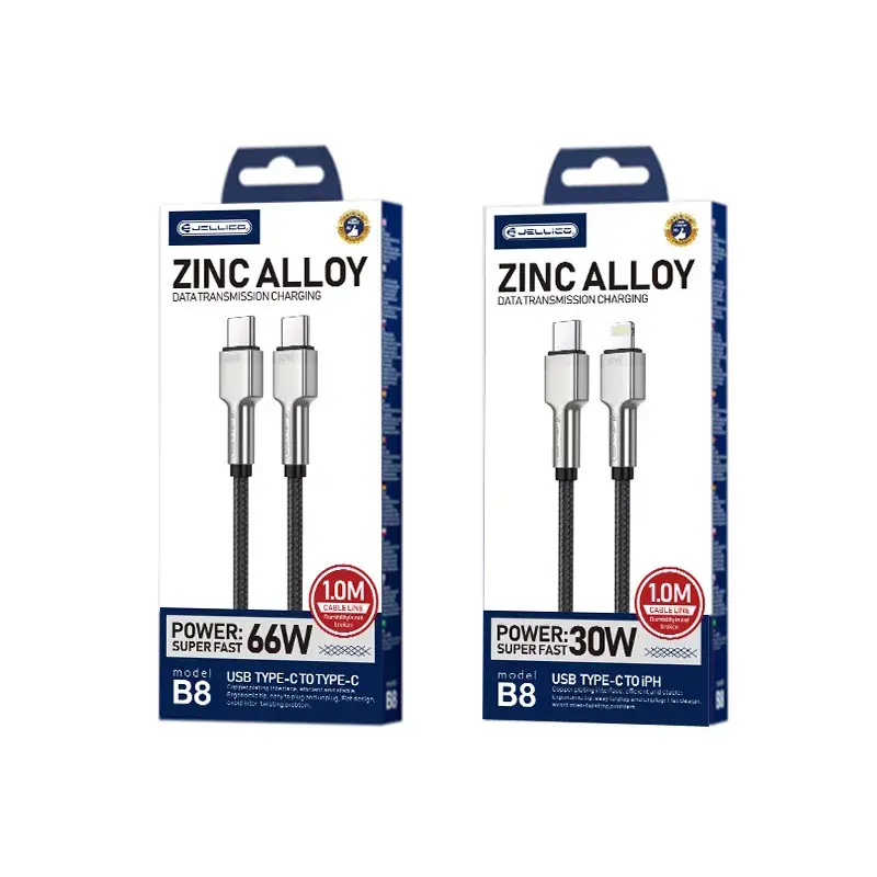 USB-C Charger Cable Jellico B8 66W 1 m Photo 6