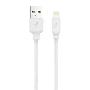 Jellico B15 Izturīgs-Mīksts iPhone &amp; iPad Lightning uz USB Datu &amp; Ātrās Uzlādes 3.1A kabelis 1m