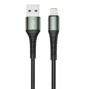 Charging Cable Jellico B12LIGBK Lightning to USB 3.1A 2 m — Black