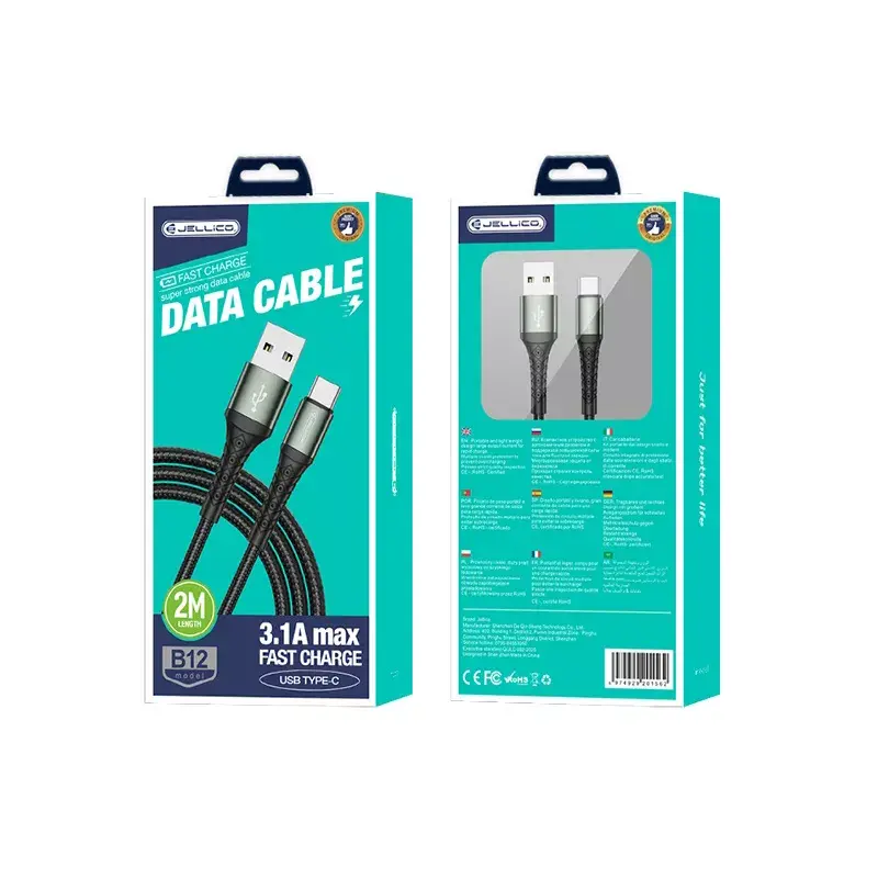 Jellico B12LIGBK Lightning — USB kabelis 2 m Photo 5