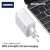 Jellico C79 GaN 65W USB-C lādētājs Photo 4