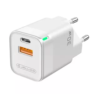 Charger Jellico C44 Mini PD 30W QC 3.0 USB-C 3A — compact USB-C power adapter