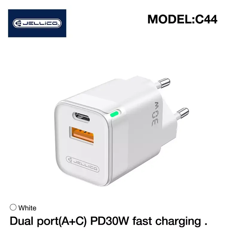 Jellico C44 Mini PD 30W USB‑C lādētājs Photo 2