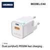Jellico C44 Mini PD 30W USB‑C lādētājs Photo 2
