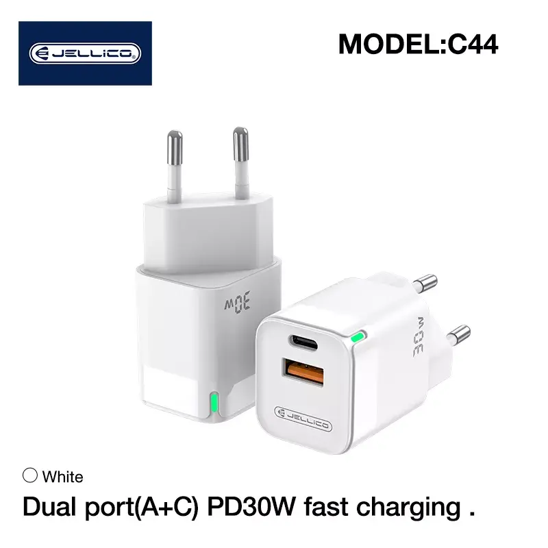 Jellico C44 Mini PD 30W USB‑C lādētājs Photo 5