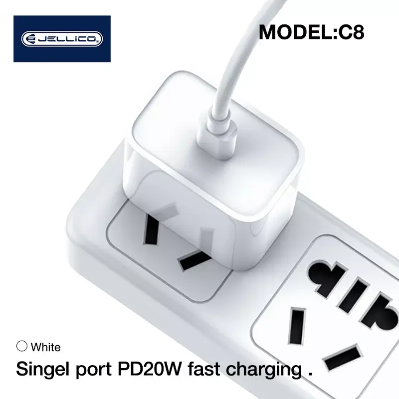 Jellico C8 USB-C зарядное PD 20W Photo 5