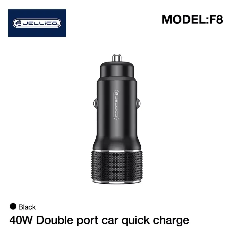 Car charger Jellico F8 40W Dual PD 20W Photo 6