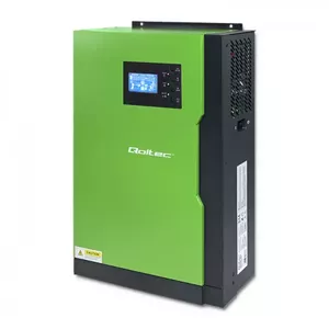 Off-grid inverter Qoltec 53887 solar inverter 10 kVA Lithium Polymer Black