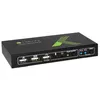 KVM Switch Techly 2x1 USB HDMI 4Kx2K IDATA KVM-HDMI2U Photo 2