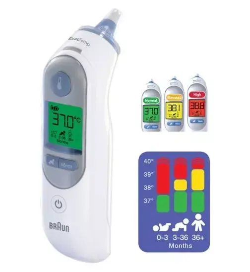 Ушной термометр Braun ThermoScan 7 IRT6520 Photo 4