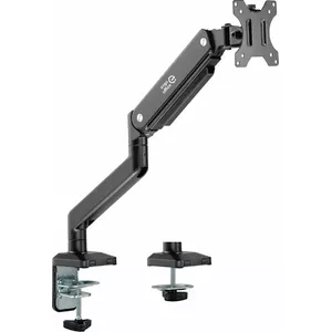 Monitor desk mount ergo office ER-445 gas spring for 17–35" screens, load up to 15 kg, VESA 75x75 & 100x100