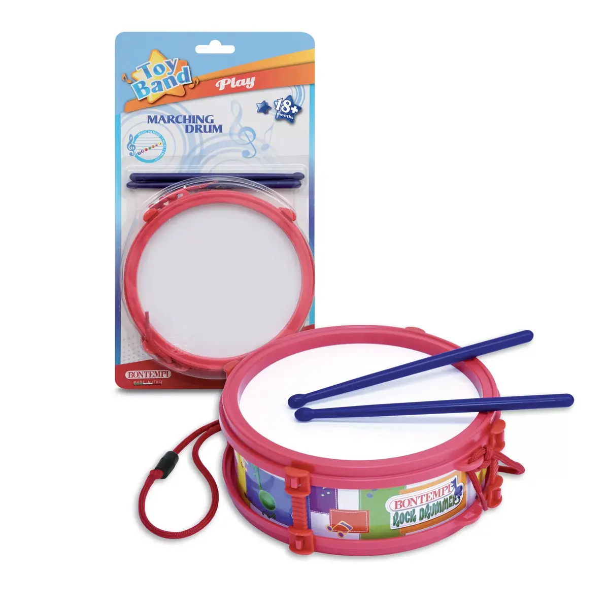 Барабан BonTempi Marching Drum — детская игрушка Photo 3