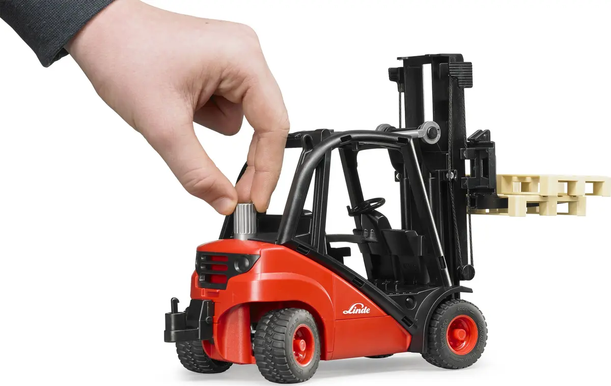 Вилочный погрузчик Bruder Linde H30D Photo 3