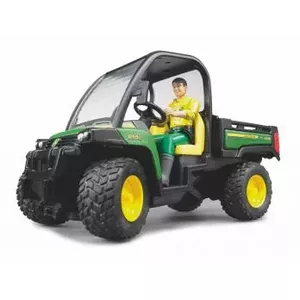 Игрушечный транспорт BRUDER John Deere Gator XUV 855D с водителем
