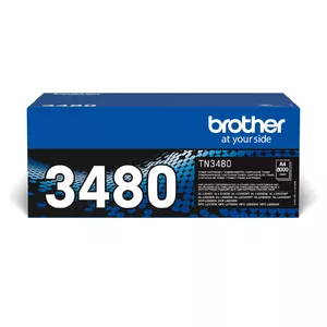 Тонер Brother TN-3480 Черный 3000 страниц