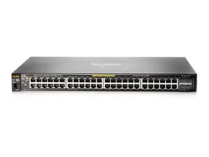 Managed L2 Fast Ethernet Switch HP Aruba 2530 48 PoE+ — 48x 10/100 RJ-45, PoE (IEEE 802.3at), 1U rack