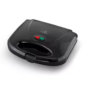 Waffle Iron Titanum TKT003 — electric Belgian waffle maker, 750 W, 2 waffles, non-stick, lockable lid, black