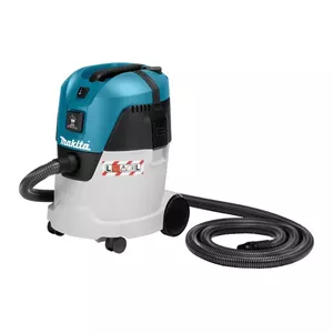 Makita VC2512L putekļu atdalītājs Melns, Zils, Metālisks 25 L 1000 W