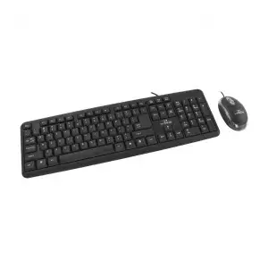 TITANUM TK106 keyboard Mouse included USB Black