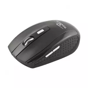 Беспроводная оптическая мышь Titanum TM105K, RF 2.4 ГГц, 1600 DPI, 6 кнопок, для правши, чёрная
