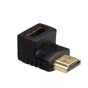 Pāreja Akyga AK-AD-01 — HDMI Type A (standarta) uz HDMI Type A (standarta), zelta pārklājuma kontakti, melns