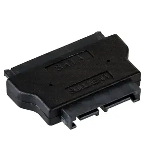 Cable gender changer Akyga AK-CA-53 — SATA data/power to Slim SATA, Black